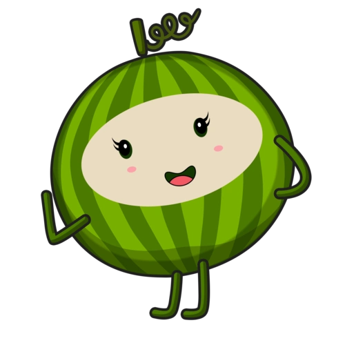 卡通西瓜宝宝png素材图片