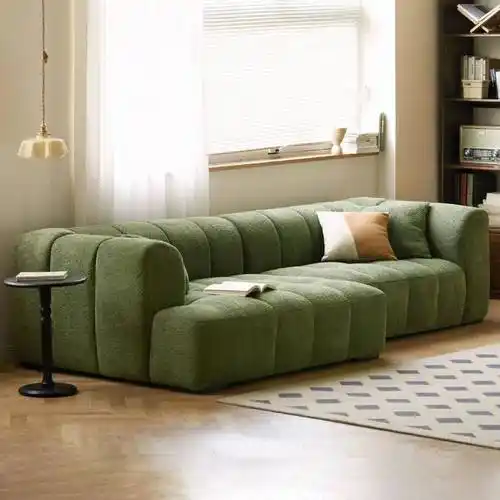 绿色_夏日_沙发