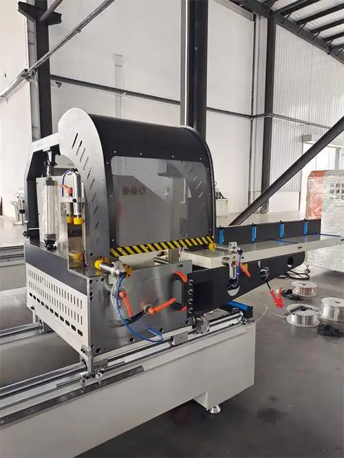 断桥铝门窗500型45度精密双头锯设备厂家直销