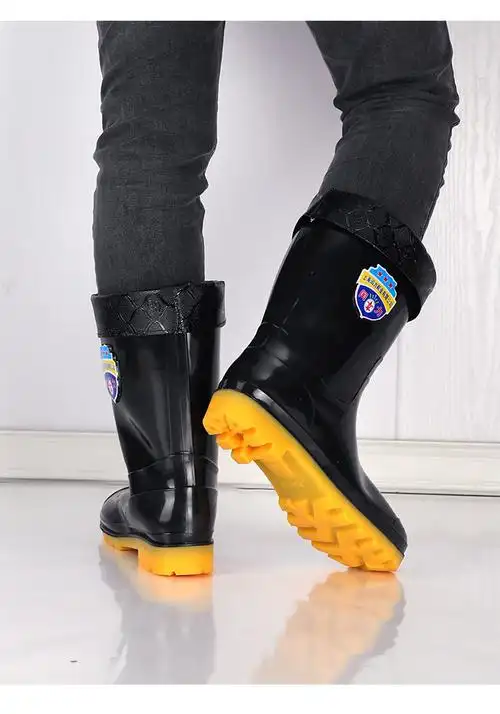 专用特大码雨靴男48大号47加肥水鞋4950高筒胶鞋套加绒中筒男士雨鞋