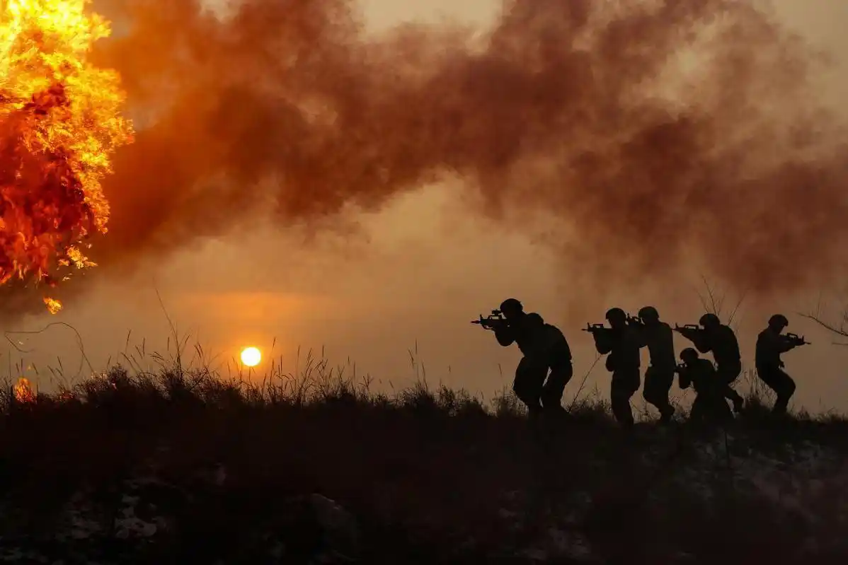 砺剑太行山——武警山西总队忻州片区第四季度"魔鬼周"极限训练掠影