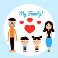 儿女双全卡通头像图片大全可爱【点击鼠标右键下载】