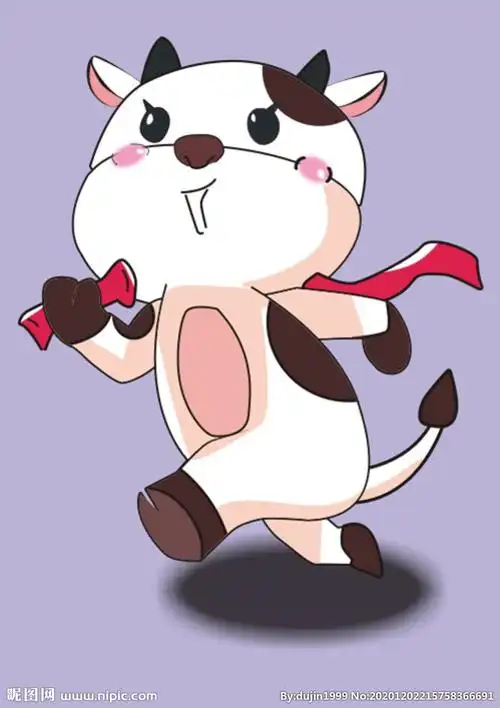 可爱卡通牛图片