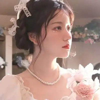 婚纱女生头像