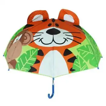 映融 儿童雨伞 男女孩立体晴雨伞幼儿园可爱卡通公主伞长柄造型伞创意