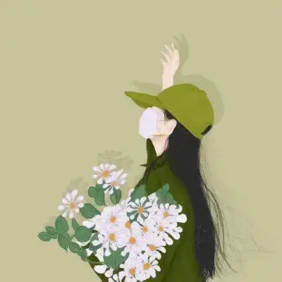 神仙情头手绘唯美 好看高清的唯美简单情侣手绘头像一男一女图片_情侣