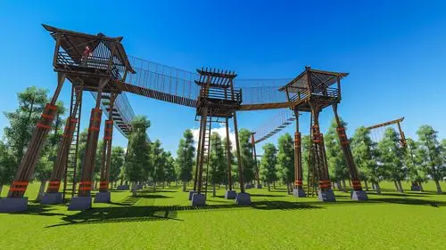 效果图—丛林拓展