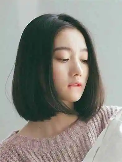 窄额头高颧骨发型选对发型轻松修出巴掌脸