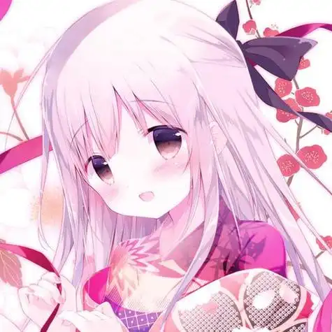 卡通动漫二次元女生头像:我可以做你的小公主吗