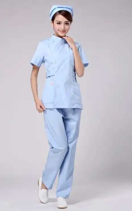 悦兰兰心小褂夏装短袖分体套装icu护士nx24医护制服