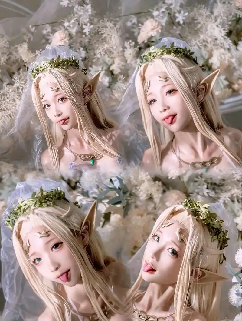 蠢沫沫小姐姐cos的精灵太可爱了#精灵 #蠢沫沫 #cos  - 抖音