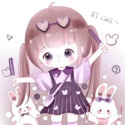 卡通头像女可爱q版