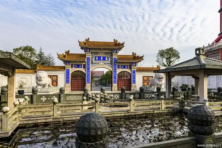 初冬游扬州高旻寺