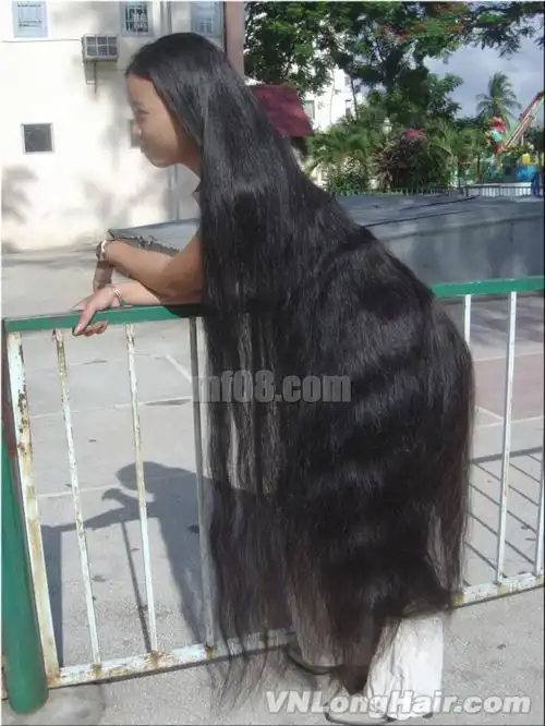 越南长发女hoai长发美图照34