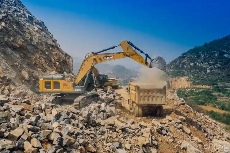 矿山巨无霸看徐工xe690dkmax如何征服骨料矿