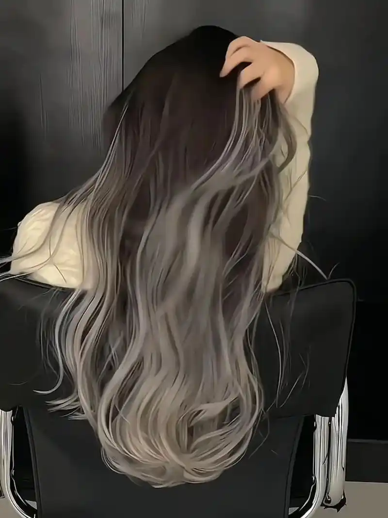 倾家荡产也要染的巴黎画染~真想焊死这发色.