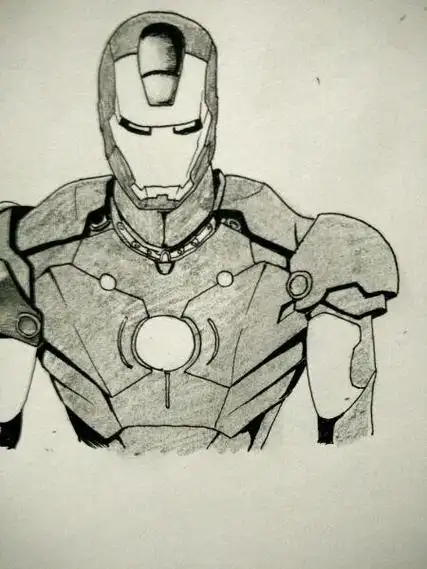 画钢铁侠简笔画视频步骤钢铁侠怎么画简单好看画最简单的钢铁侠简笔画