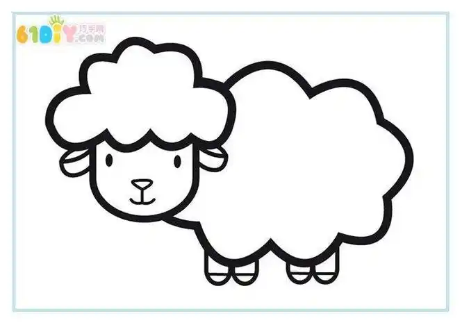 动物的简笔画简单卡通