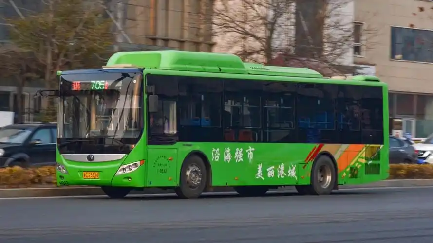 秦皇岛公交29路宇通zk6120chevnpg4运行实录(0165)