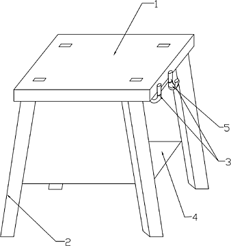 一种多功能板凳