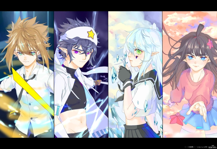 凹凸世界#安雷#柠凯#安迷修#雷狮#安莉洁#凯莉 2020.02.