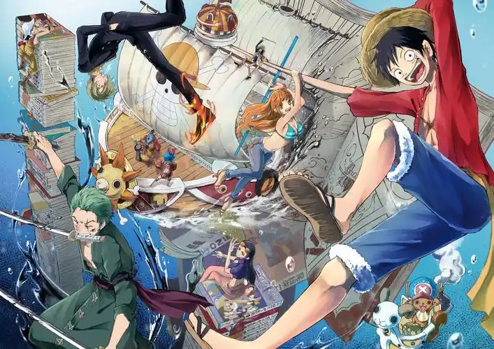 庆祝连衣裙100卷海贼王版权