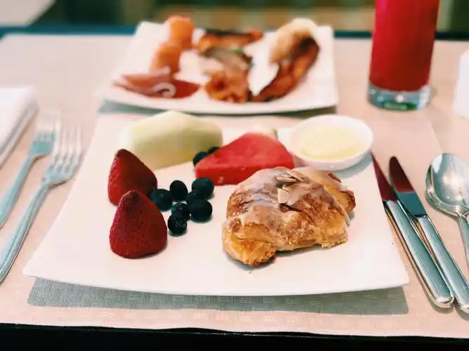 洲际的酒廊早餐到底可以多精致!