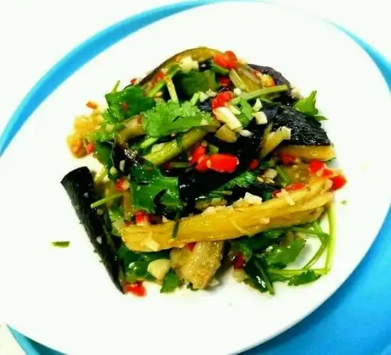 饭店凉菜师傅教你做蒜茄子