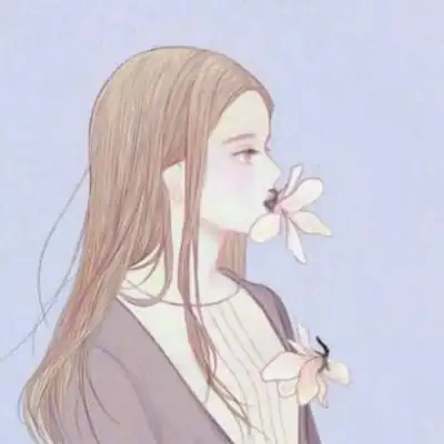 【自配系列转载注明】 @涂鸦王国 女头像 闺蜜头像 手绘 侧脸 头像一