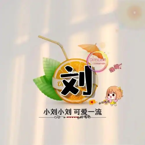 姓氏顺口溜头像