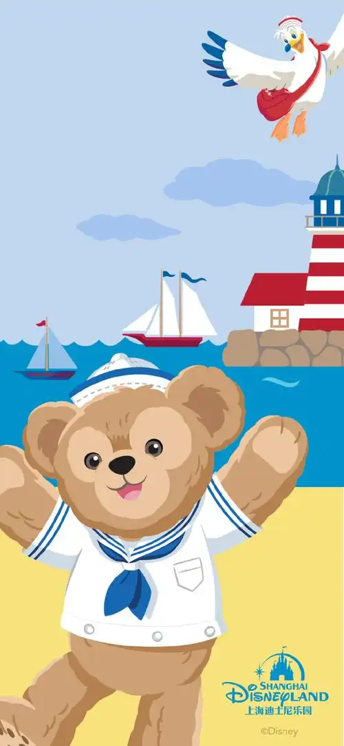 星黛露,达菲熊 - 堆糖,美图壁纸兴趣社区