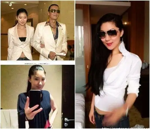 谢贤与小49岁女友coco逛街偷拍图