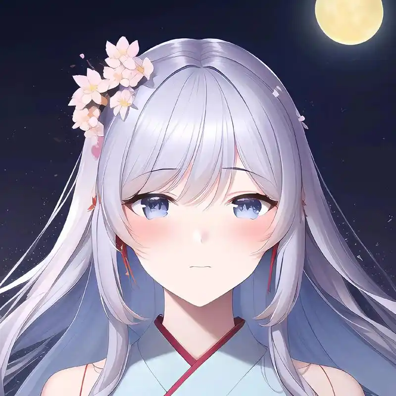 抖音图文来了 #二次元少女 #头像  画中仙,桃花小仙女你 - 抖音