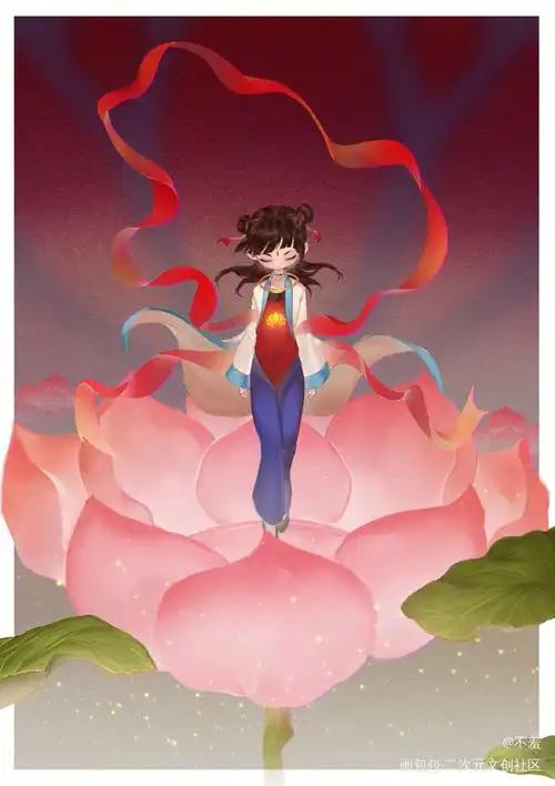 哪吒_哪吒闹海绘画作品