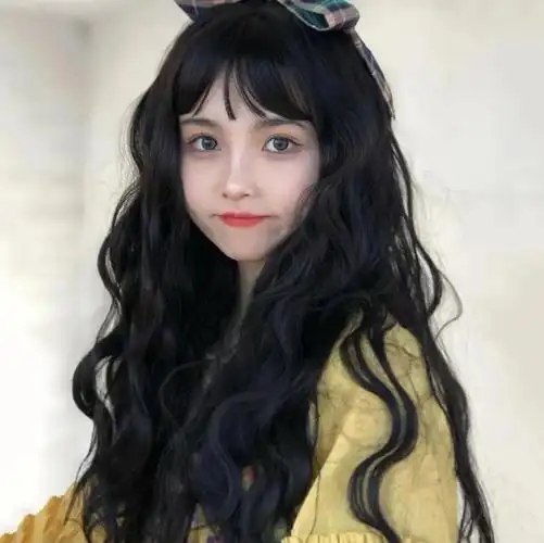 大波浪卷发图片大全,超火的气质甜美减龄波浪长卷发(大波浪卷发气质