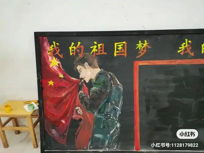 回想起曾经第一次黑板报现在看看,真的好青涩漏洞百出的感觉#黑板报