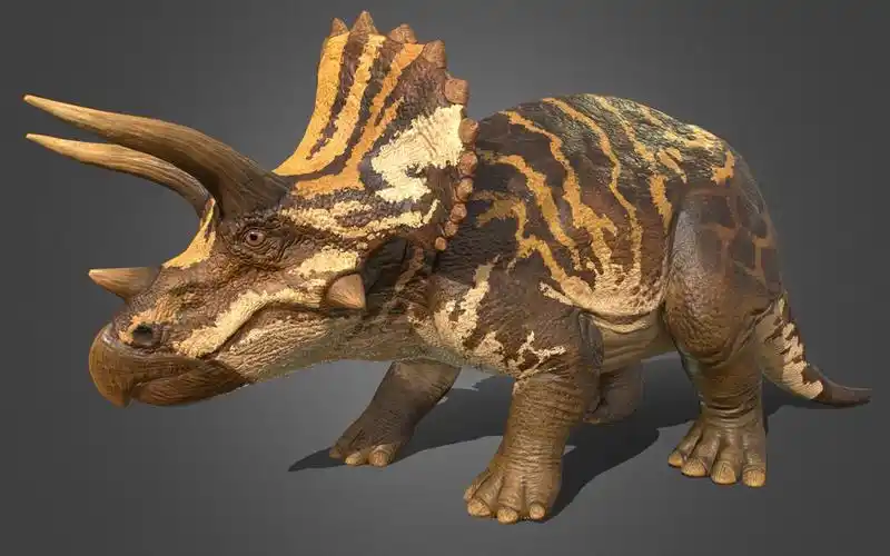 3d模型 - 三角龙