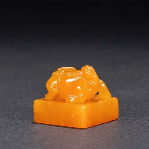 清代田黄石印章