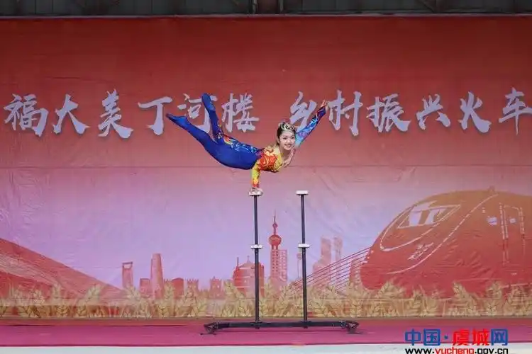 "幸福大美丁河楼 乡村振兴火车头"中国铁路文工团走进丁河楼村专场