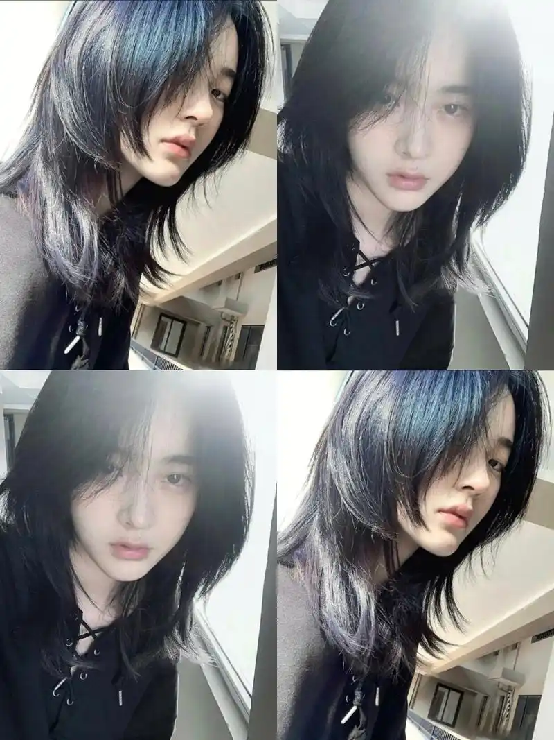 不挑脸的发型日式狼尾鲻鱼头让人心动的日系短发