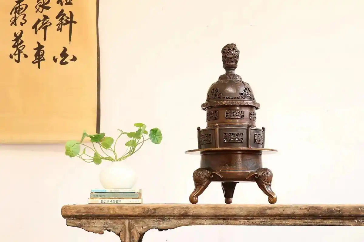 五拿61精铜大熏炉