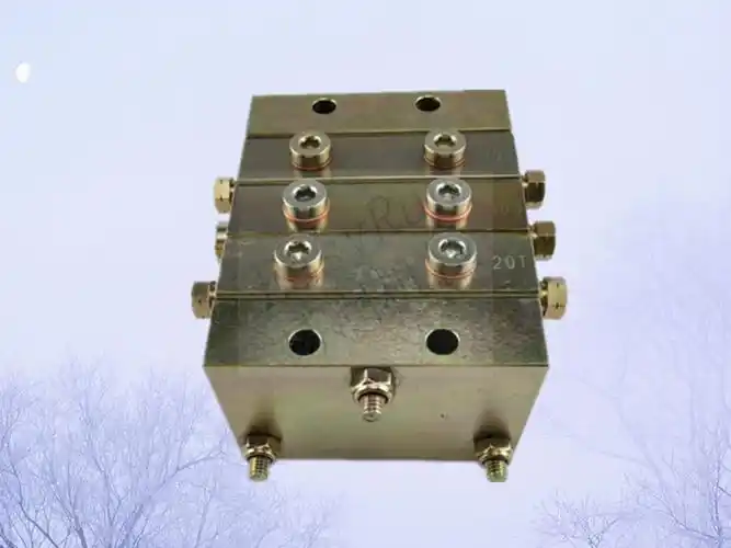 定量分配器35t分油器干油油脂定量分配器重载工况分配器一分14出