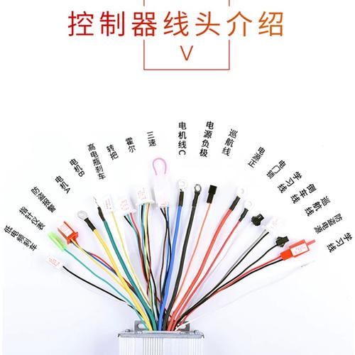 电动电瓶车直流无刷控制器48v60v72v伏500w瓦12管w三轮车智能通用