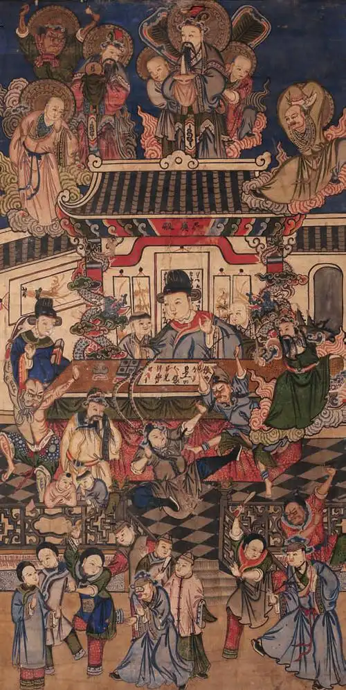 提要:十殿阎王是民间流传主管地府十殿的十个掌控者,其说始于唐末.