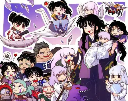 《犬夜叉》众人爱吃什么?杀生丸看着铃吃瓜,谁想吃犬夜叉的泡面