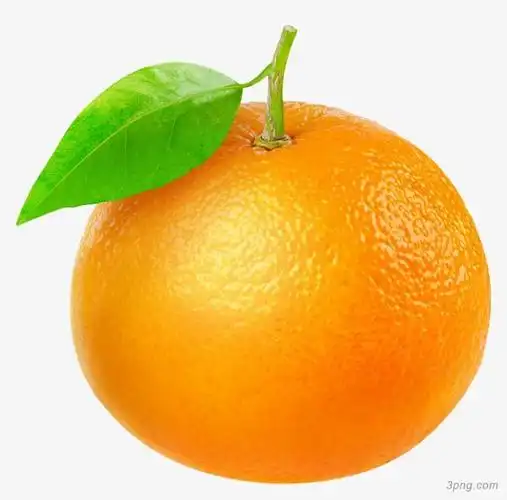 橙子png素材透明免抠图片产品实物
