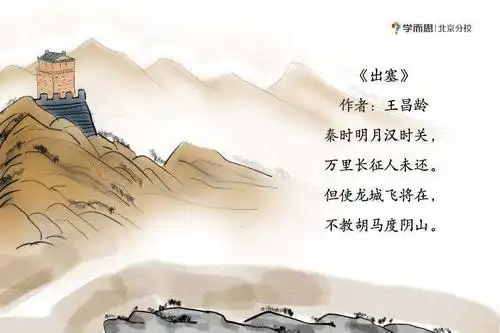 出塞诗歌背景公开课