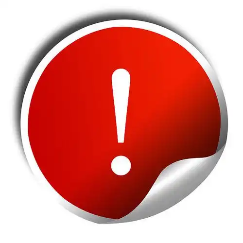 危险_警告标识_红色_不干胶_白色_文字_叹号_高清图片_全景视觉