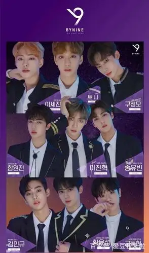 produce系列产生的衍生团by9,jbj等