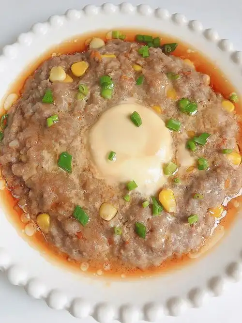 莲藕蒸肉饼小朋友的最爱